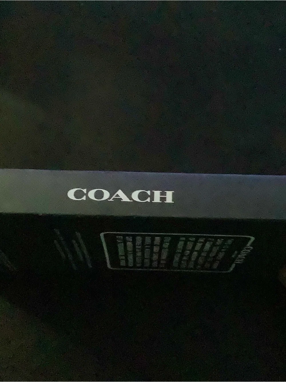 Coach Black Signature Slim Wrap Case for iPhone 15